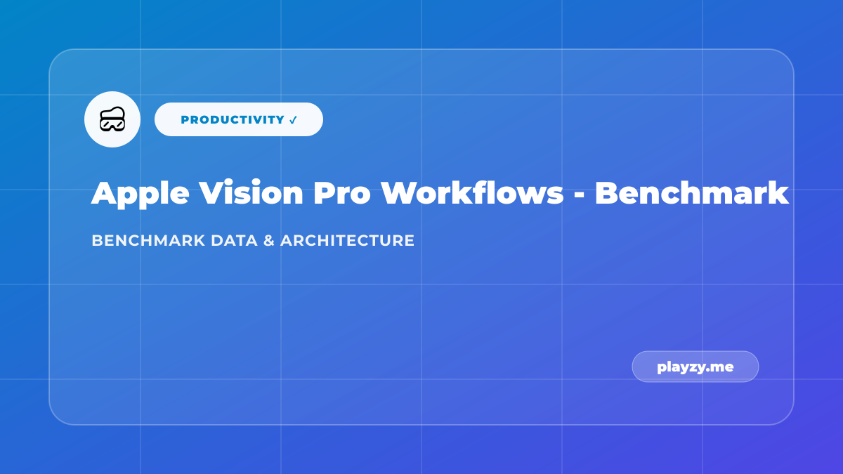 Apple Vision Pro Productivity Diagram